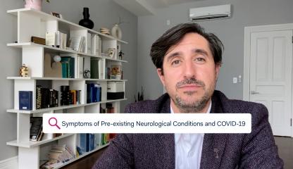 Dr. David Altschul, Montefiore’s Chief of Division of Cerebrovascular Neurosurgery, talks about pre-existing neurological conditions and COVID-19