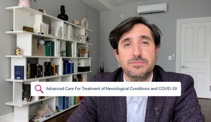 El Dr. David Altschul, Jefe de la División de Neurocirugía Cerebrovascular de Montefiore, habla sobre el tratamiento de trastornos neurológicos y el COVID-19