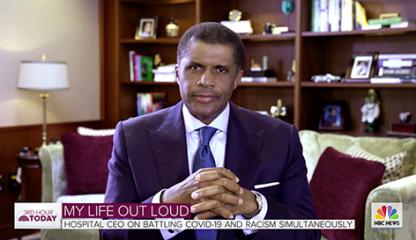 On Today Show, Montefiore Medicine's CEO Dr. Philip Ozuah Speaks About the Explosion of Two Viruses: COVID-19 & Racism
